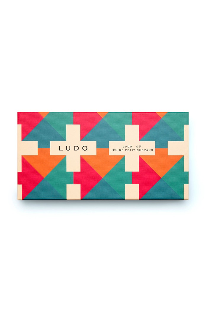 Printworks gra planszowa Ludo multicolor PW00538