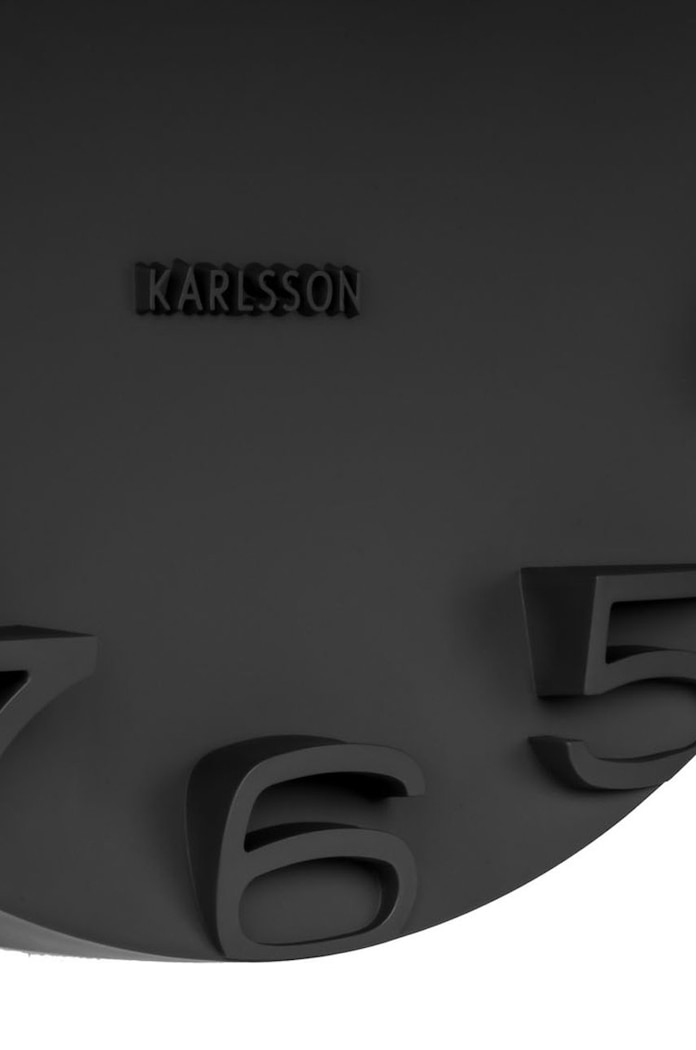 Karlsson ceas de perete gri KA5311BK