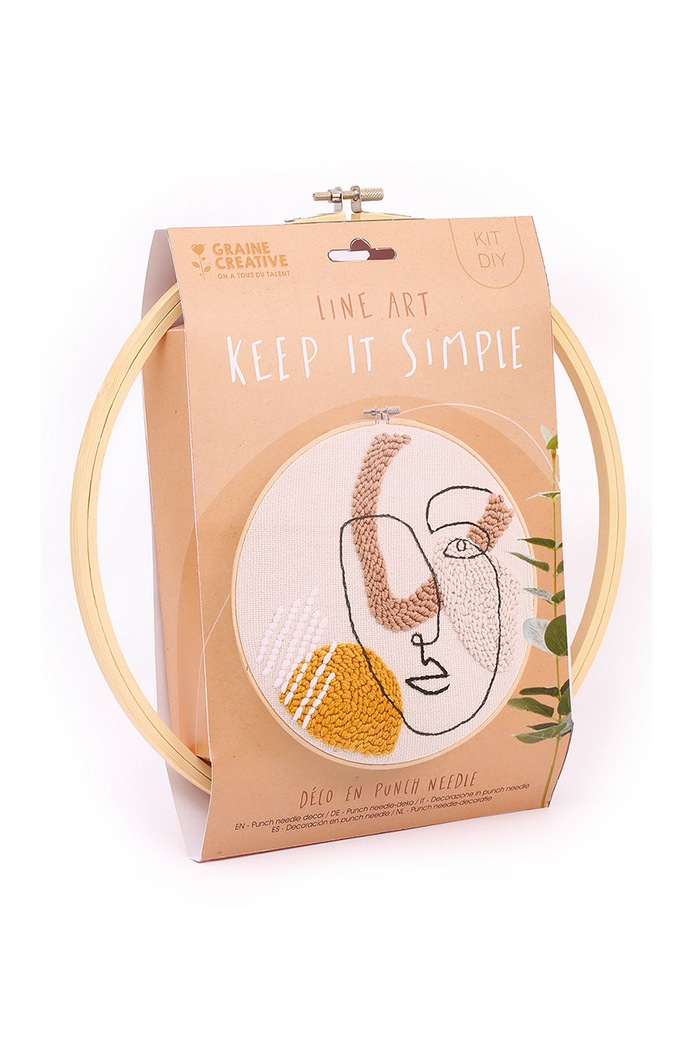 Lifestyle Vyšívací souprava Graine Creative Line Art 420238 vícebarevná