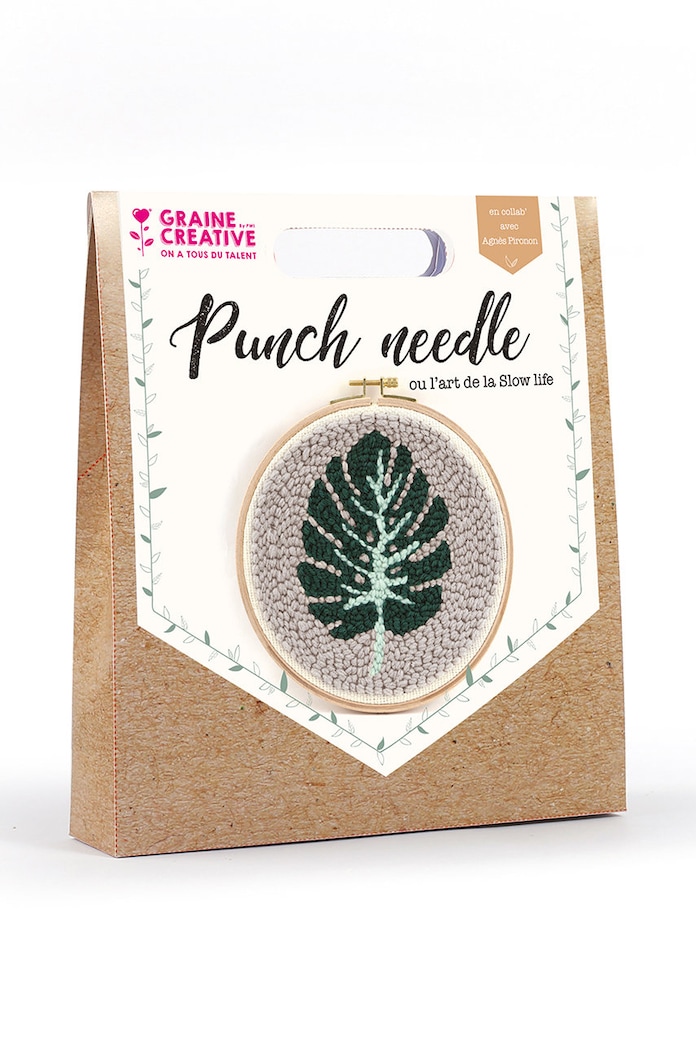 Vyšívací souprava Graine Creative Tropical Leaf vícebarevná 420201