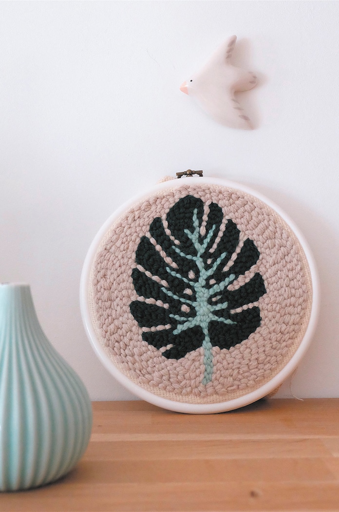 Vyšívací souprava Graine Creative Tropical Leaf 420201 vícebarevná