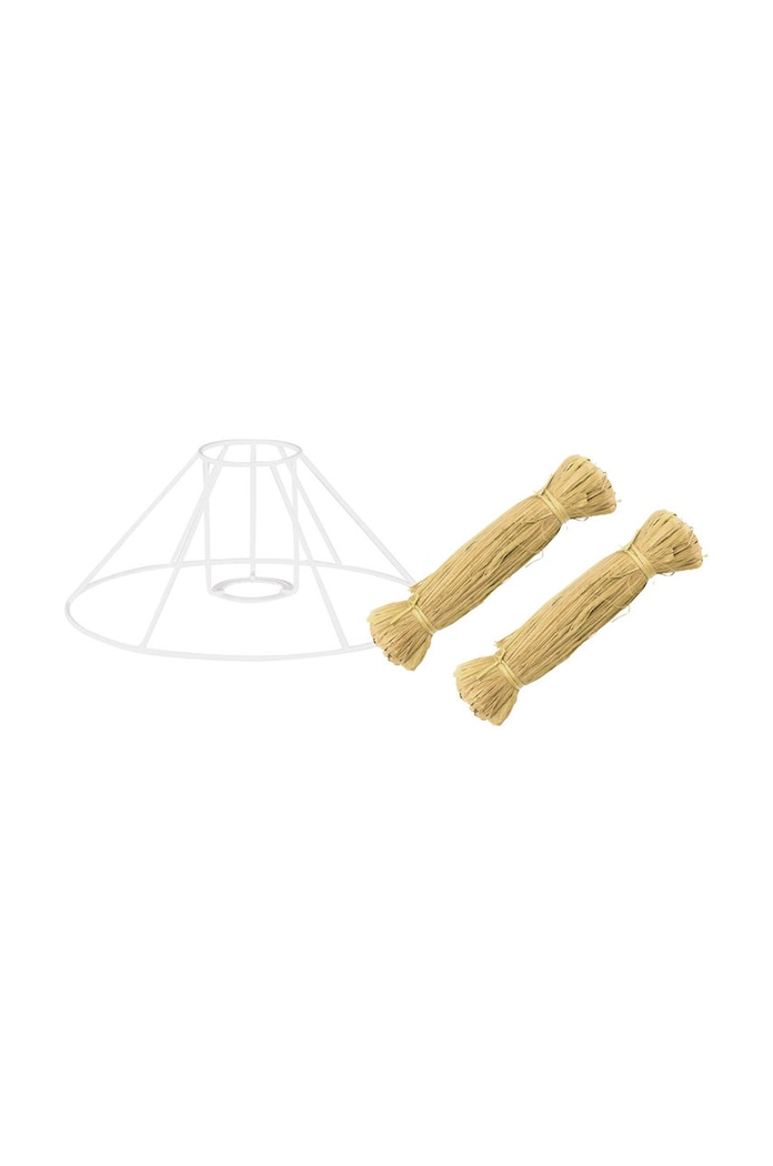 DIY sada stínidel Graine Creative Raffia Lampshade vícebarevná 950002