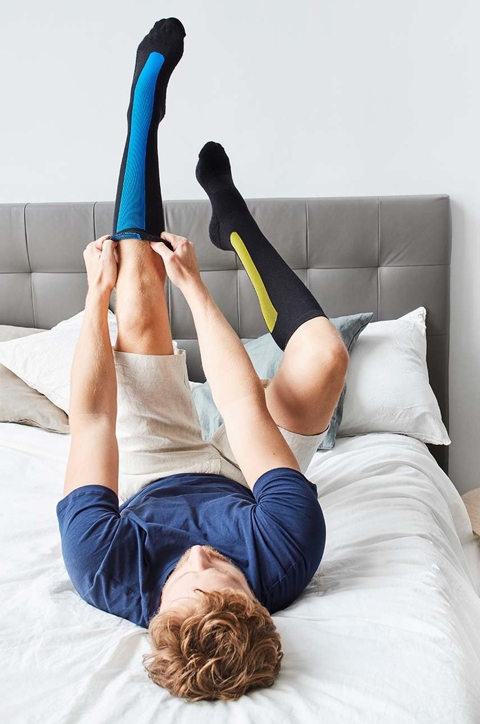 Kompresijske nogavice Ostrichpillow Compression pisana OPSK10U