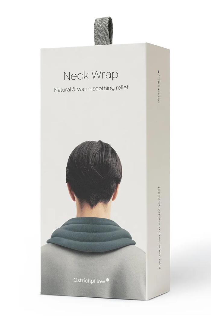Home SPA Μαξιλάρι Ostrichpillow Neck Wrap OPHN02U γκρί