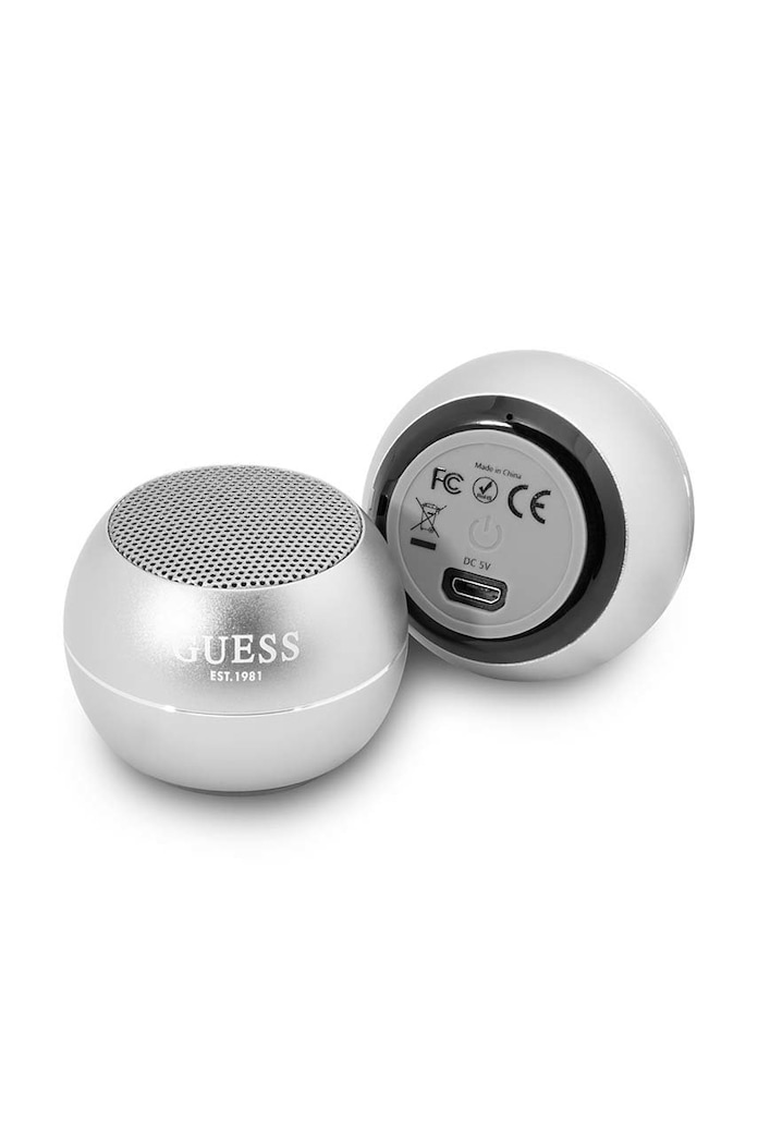 Lifestyle ασύρματο ηχείο Guess mini speaker GUWSALGEG γκρί