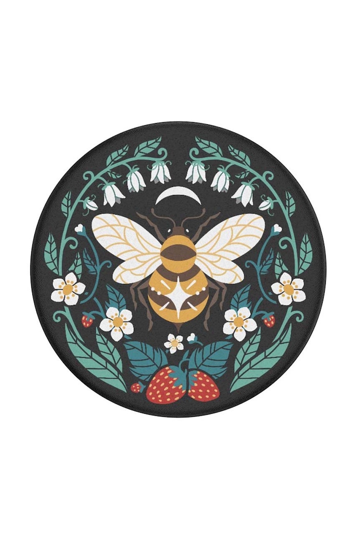 Držač i stalak za telefon Popsockets Bee Boho 804149 crna AA00