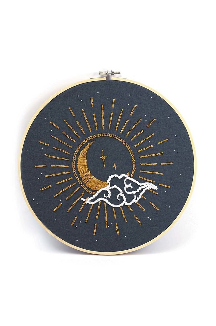 Κιτ κεντήματος Graine Creative celestial embroidery diy kit πολύχρωμο 420273