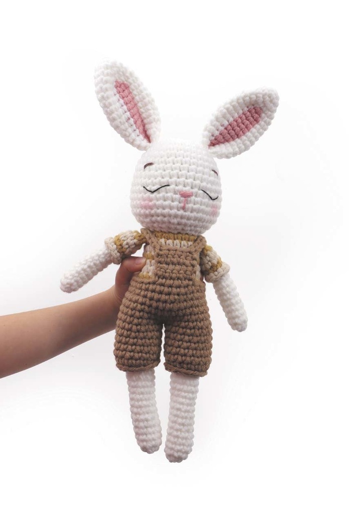 Graine Creative zestaw do szydełkowania my rabbit amigurumi 420257 multicolor AA00