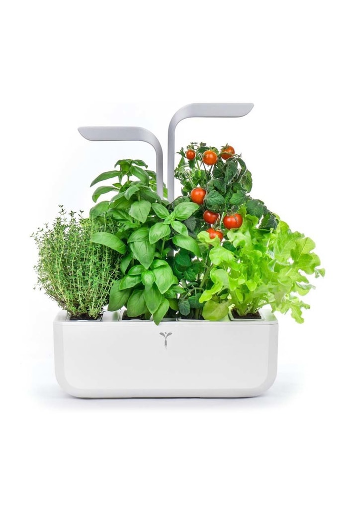 Inteligentný kvetináč Veritable Smart 33 × 18,5 x 45 cm sivá VPOT.BAWIG.EU2.159