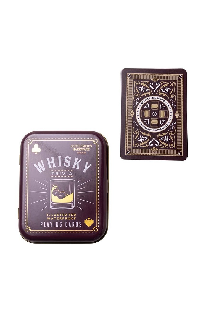 Hracie karty Gentelmen's Hardware Whisky GEN664UK viacfarebná AA00