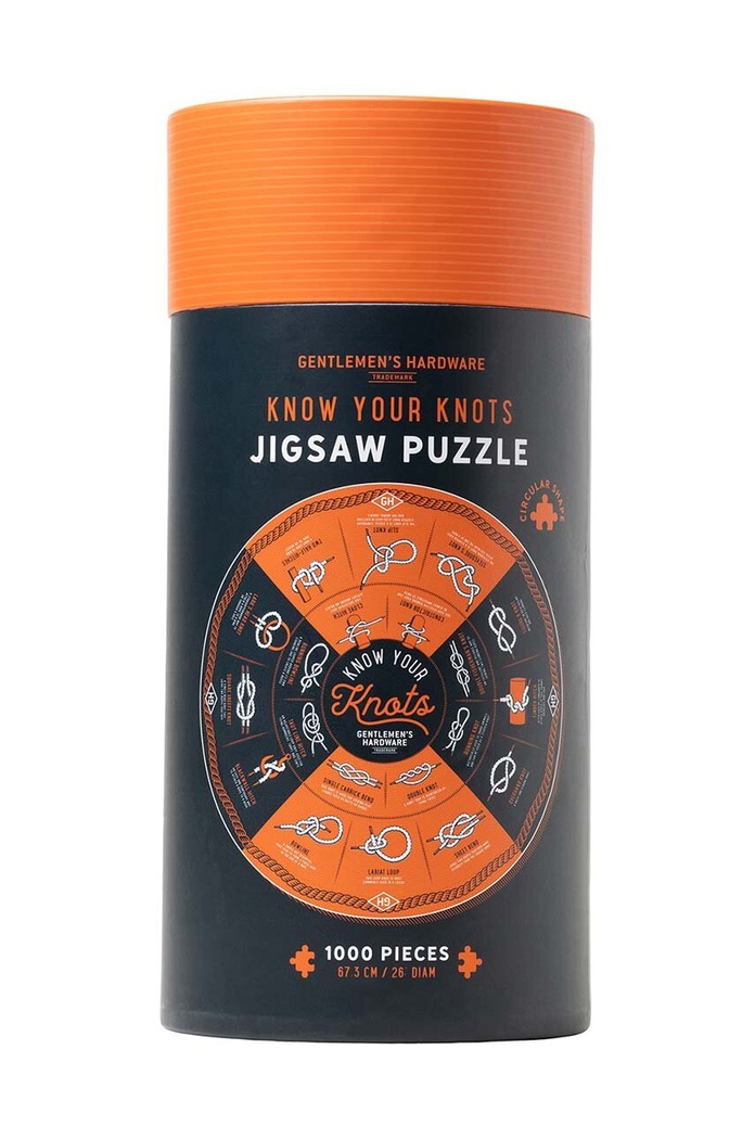 Puzzle v tubě Gentelmen's Hardware Knot 1000 ks vícebarevná GEN671UK