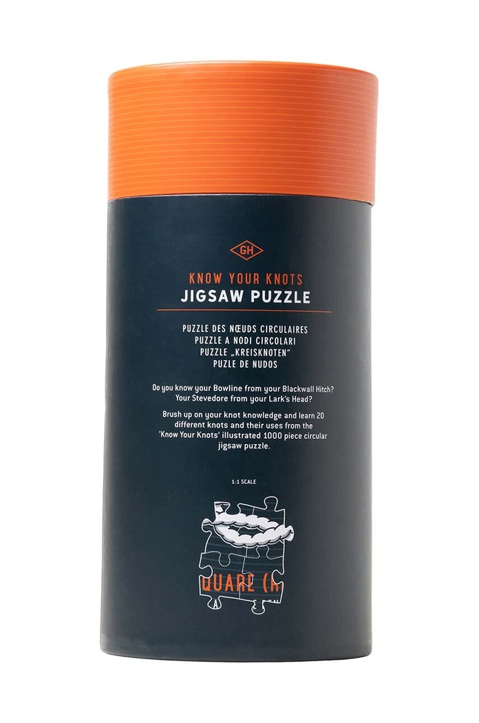 Puzzle v tubě Gentelmen's Hardware Knot 1000 ks GEN671UK vícebarevná AA00