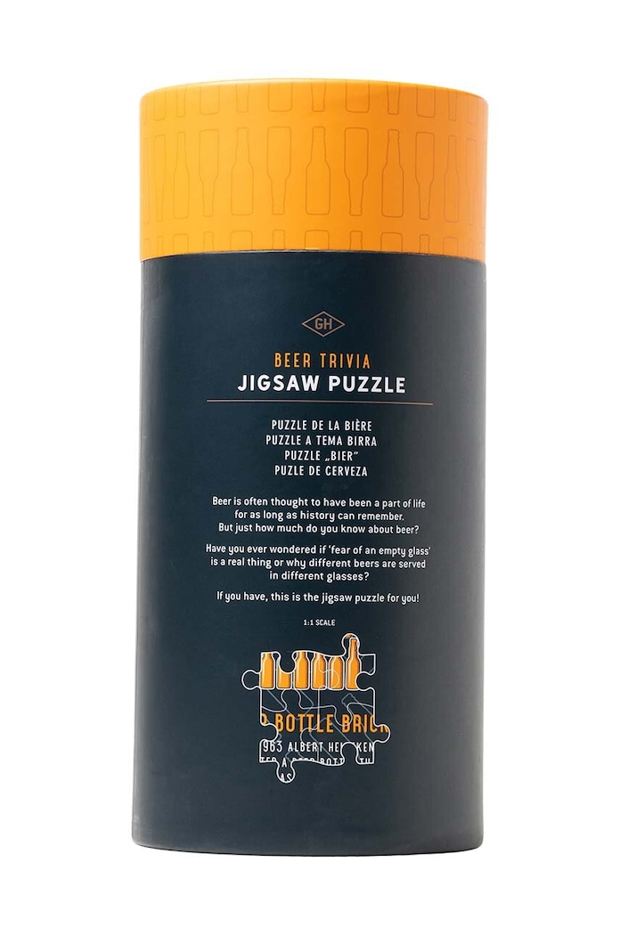 Puzzle v tubě Gentelmen's Hardware Beer 1000 ks GEN673UK vícebarevná AA00