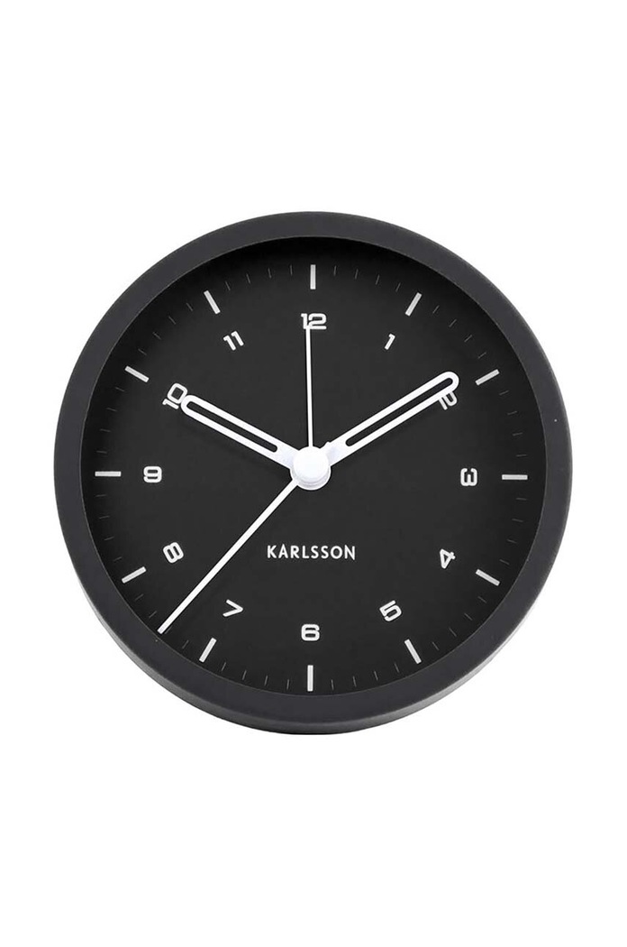 Ξυπνητήρι Karlsson Tinge KA5806BK μαύρο AA00
