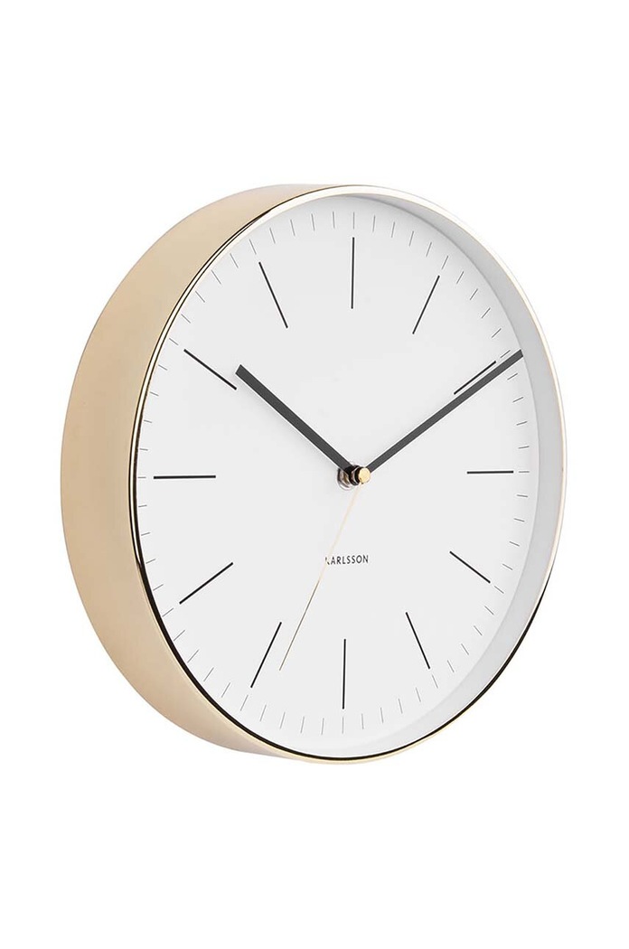 Nástenné hodiny Karlsson Minimal KA5695WH biela AA00