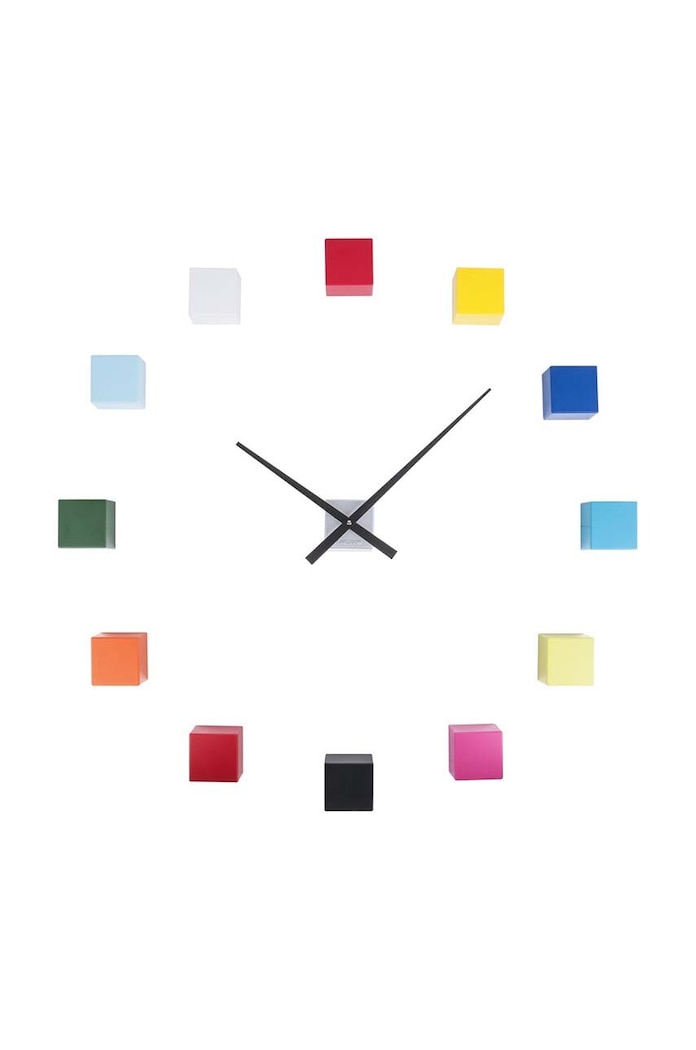 Karlsson ceas de perete Cubic multicolor KA5698MC