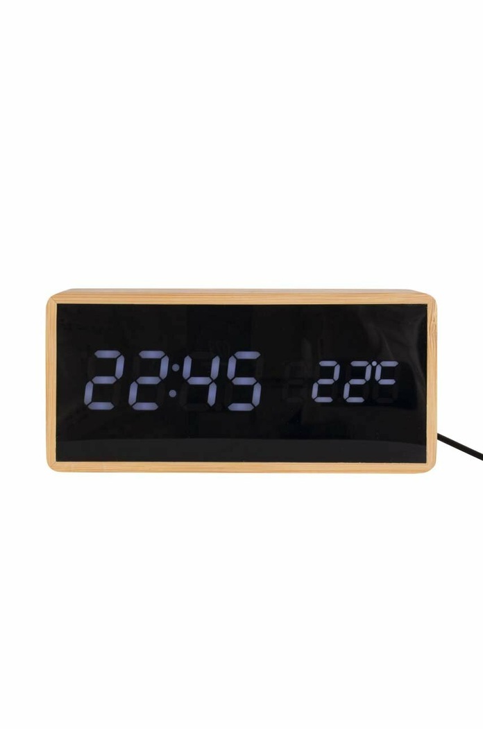 Budík Karlsson LED Tube béžová KA5724