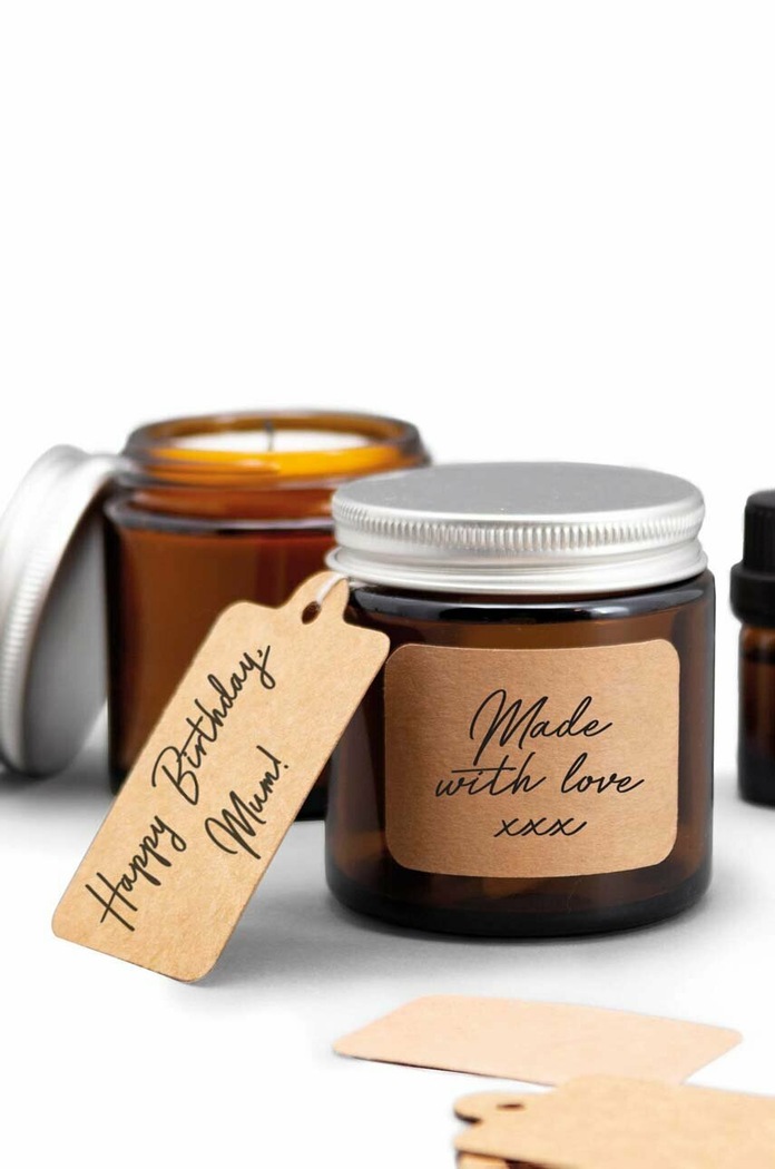 Home SPA Luckies of London zestaw do robienia świec Calm Club Wax & Wick LK.CCWW multicolor