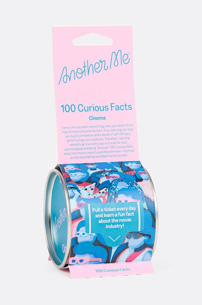 Sada kartiček Another Me 100 Curious Facts, Cinema, English vícebarevná AM100FBOCIE