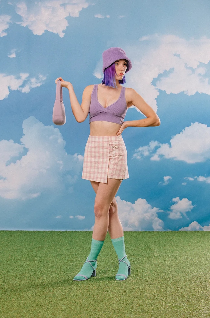 Eat My Socks sosete EMSNOCYYGR verde