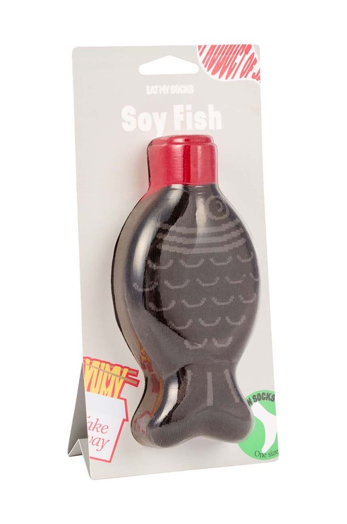 Eat My Socks sosete Soy Fish multicolor EMSNCSOYFI