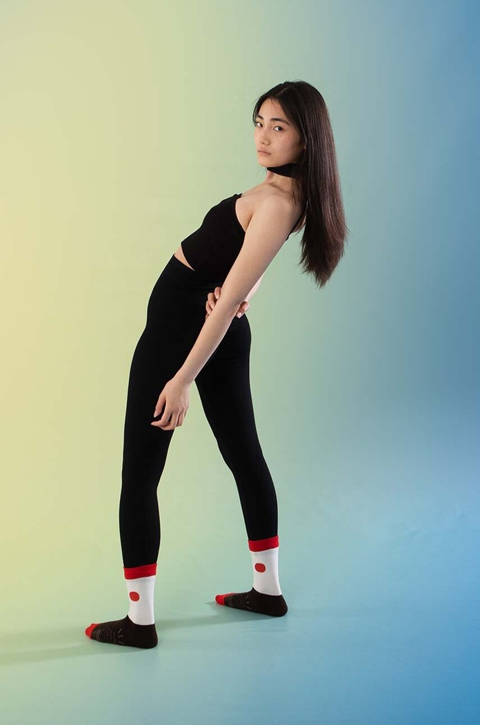 Eat My Socks sosete Soy Fish EMSNCSOYFI multicolor