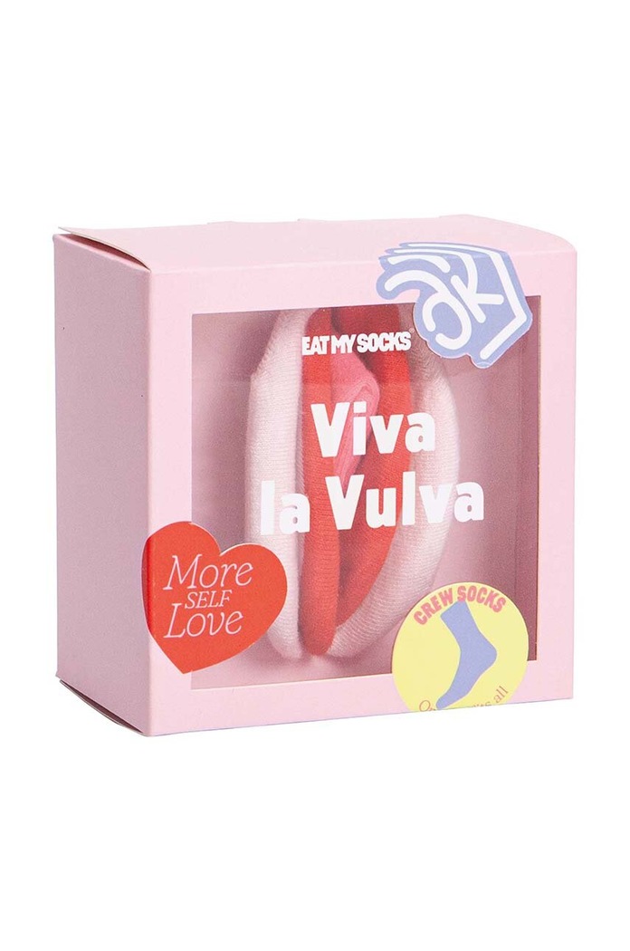 Eat My Socks Чорапи Eat My Socks Viva la Vulva многоцветен EMSNCVIVWH