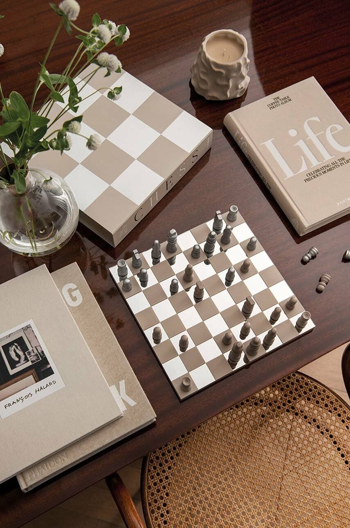 Šachy Printworks Art of Chess Mirror PW00570 viacfarebná