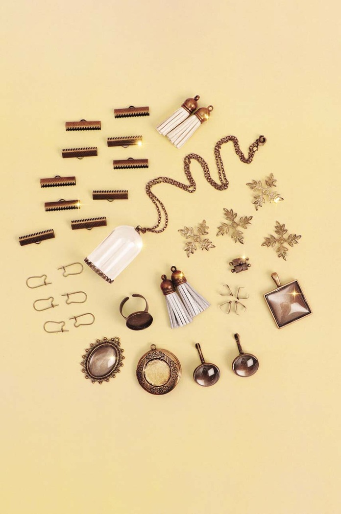 Комплект за изработка на бижута Graine Creative Coffret Apprets Bijoux 820035 многоцветен AA00