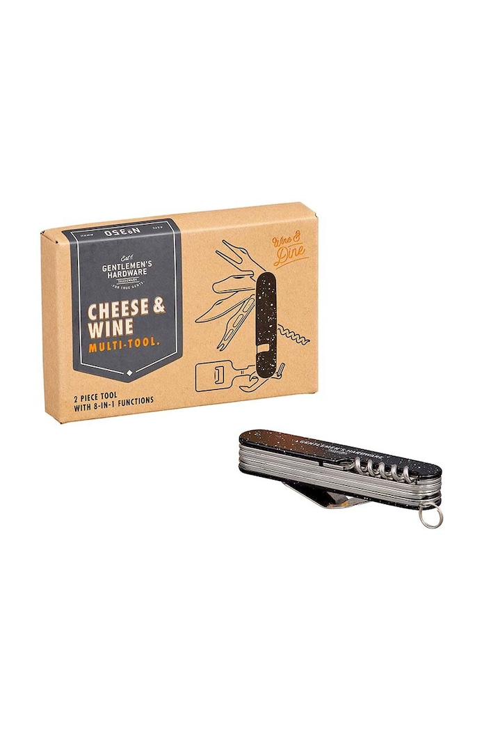Multifunkčný nôž Gentelmen's Hardware Cheese and Wine Tool viacfarebná GEN350UK