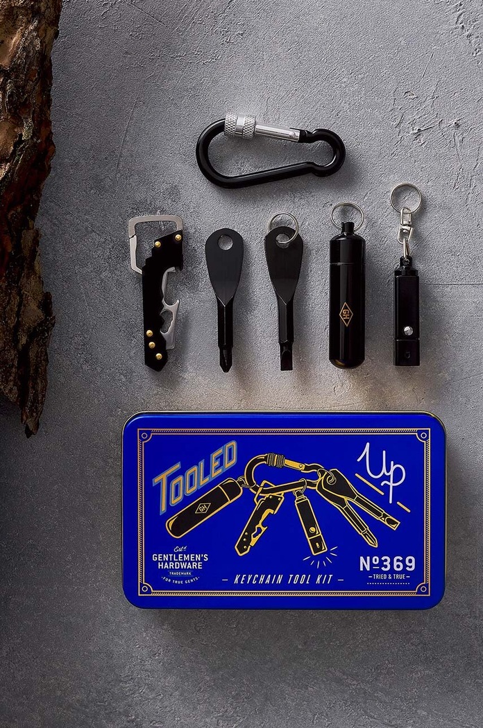 Multifunkčný nôž Gentelmen's Hardware Everyday Key Chain Kit GEN369UK viacfarebná