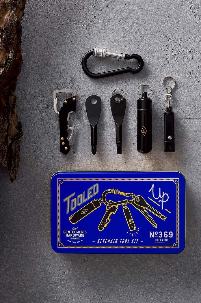 Multifunkčný nôž Gentelmen's Hardware Everyday Key Chain Kit GEN369UK viacfarebná