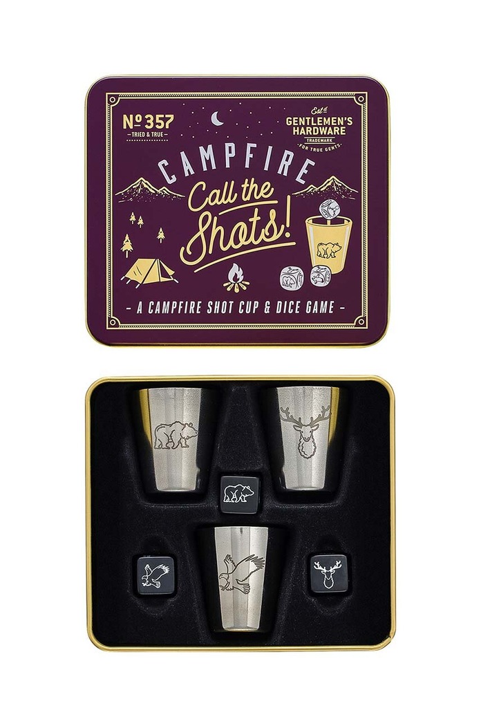 Táborová hra Gentelmen's Hardware Campfire Call The Shots Game GEN357 vícebarevná AA00