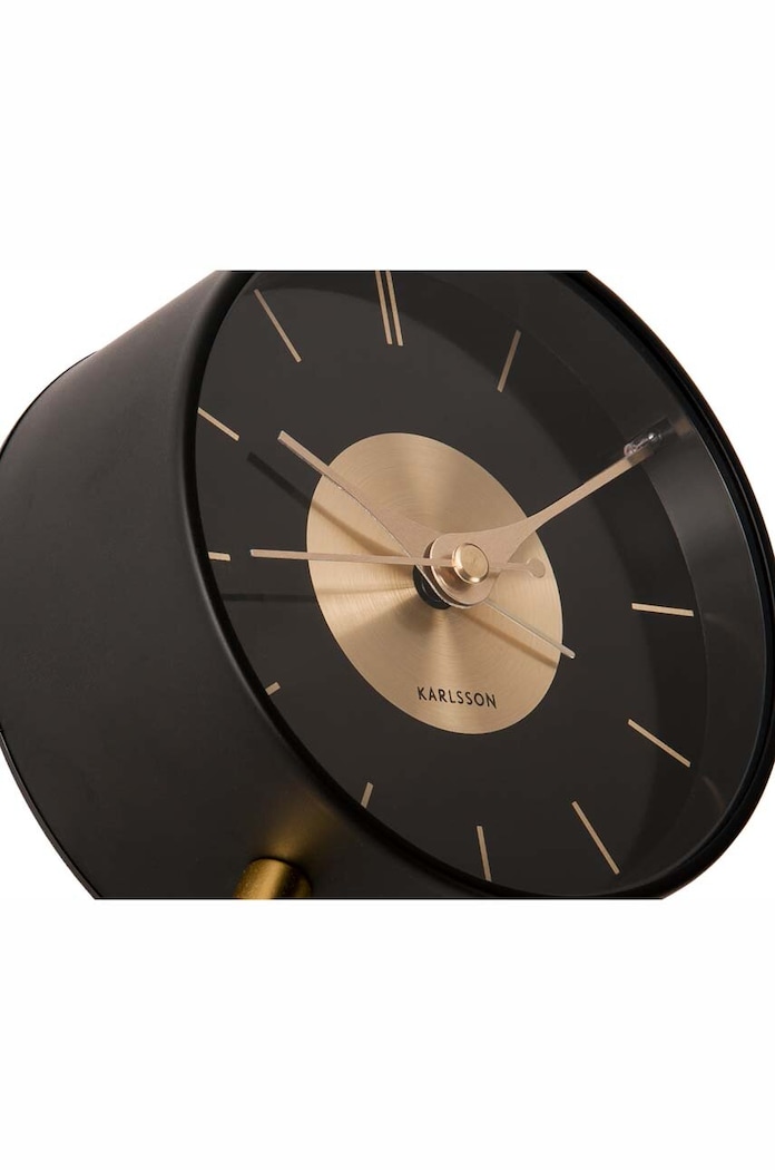 Living și dormitor Karlsson ceas cu alarmă KA5919BK negru