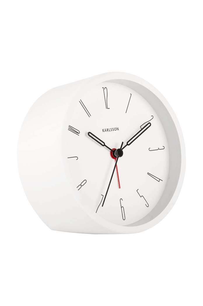 Karlsson ceas cu alarmă alb KA5915WH