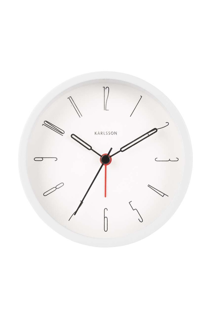 Karlsson ceas cu alarmă KA5915WH alb AA00