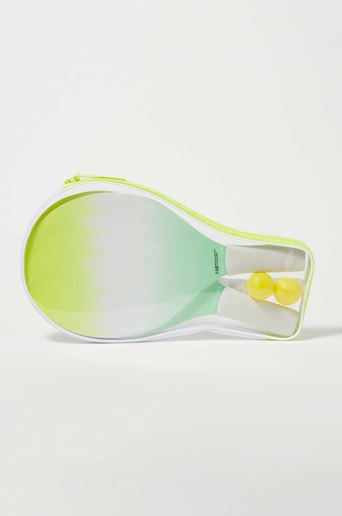 Lifestyle Sada plážových raket a míčků SunnyLife Dip Dye S3WBATSS vícebarevná