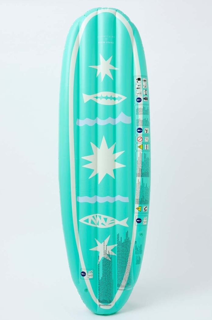 SunnyLife felfújható matrac úszáshoz De Playa Esmerald türkiz S3LBSBDA