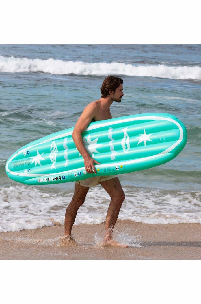 SunnyLife felfújható matrac úszáshoz De Playa Esmerald S3LBSBDA türkiz