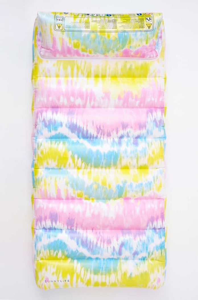 Στρώμα αέρα για κολύμπι SunnyLife Sorbet Tie Dye S3LTUBTD πολύχρωμο AA00