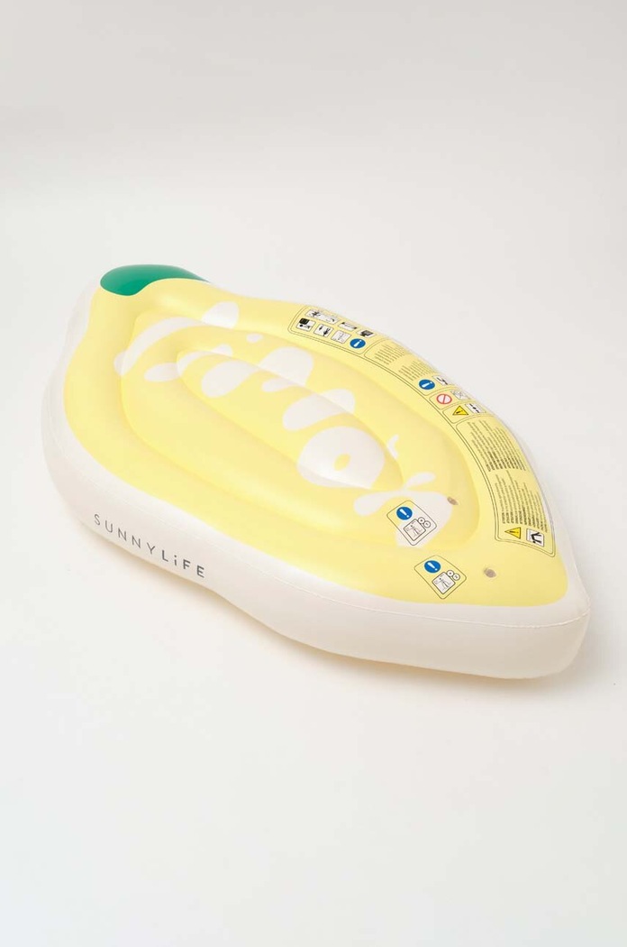 Napihljiva blazina za vodo SunnyLife Limon Butter S3LLIELI pisana AA00
