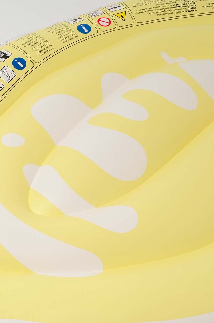 Deklice Napihljiva blazina za vodo SunnyLife Limon Butter S3LLIELI pisana