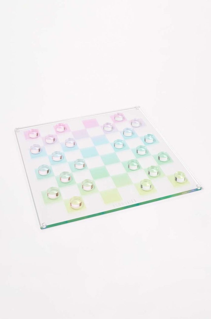 Šachy a dáma SunnyLife Lucite Aurora S35LCHCK viacfarebná AA00