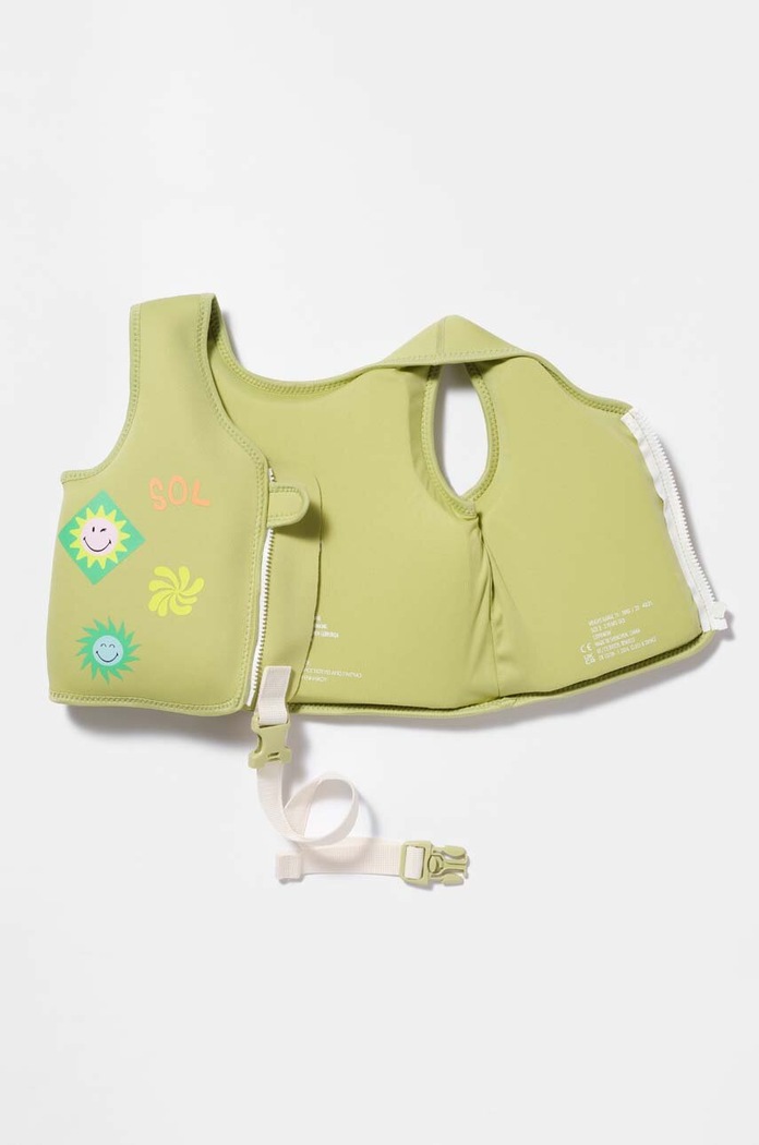 Dziewczynka SunnyLife kamizelka do pływania dziecięca SmileyWorld Sol Sea S3VVEMSM multicolor