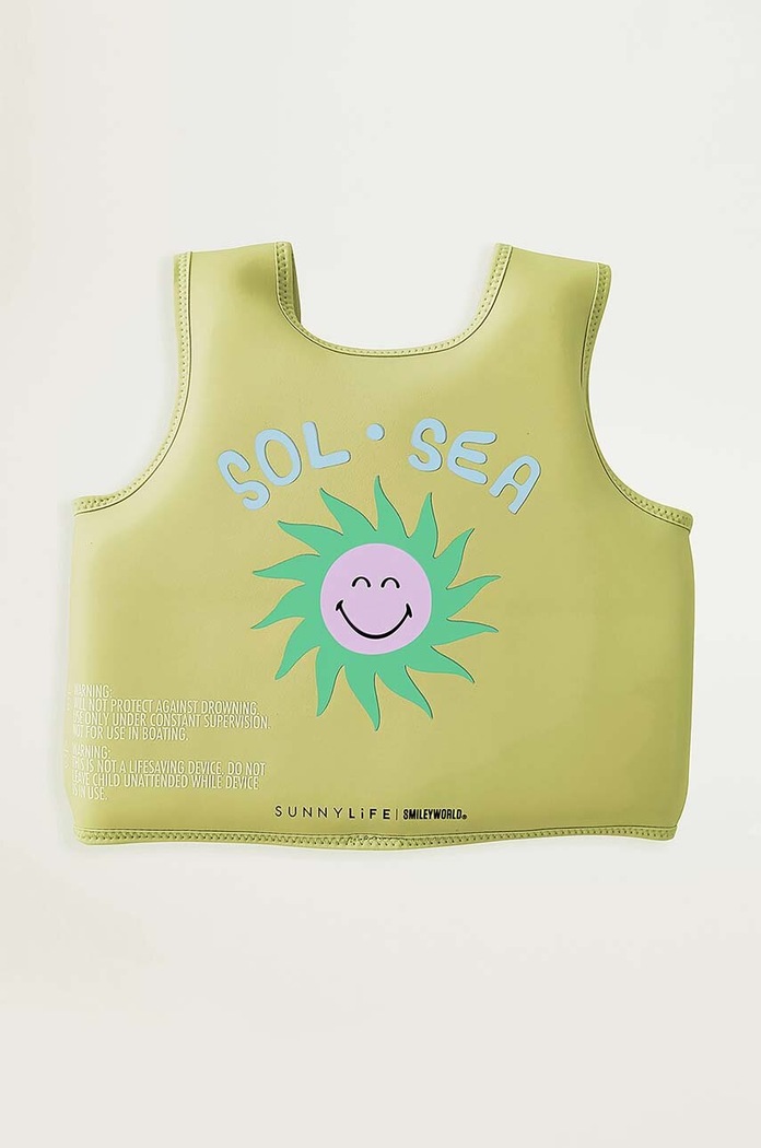 SunnyLife gyerek úszómellény SmileyWorld Sol Sea S3VVELSM többszínű AA00