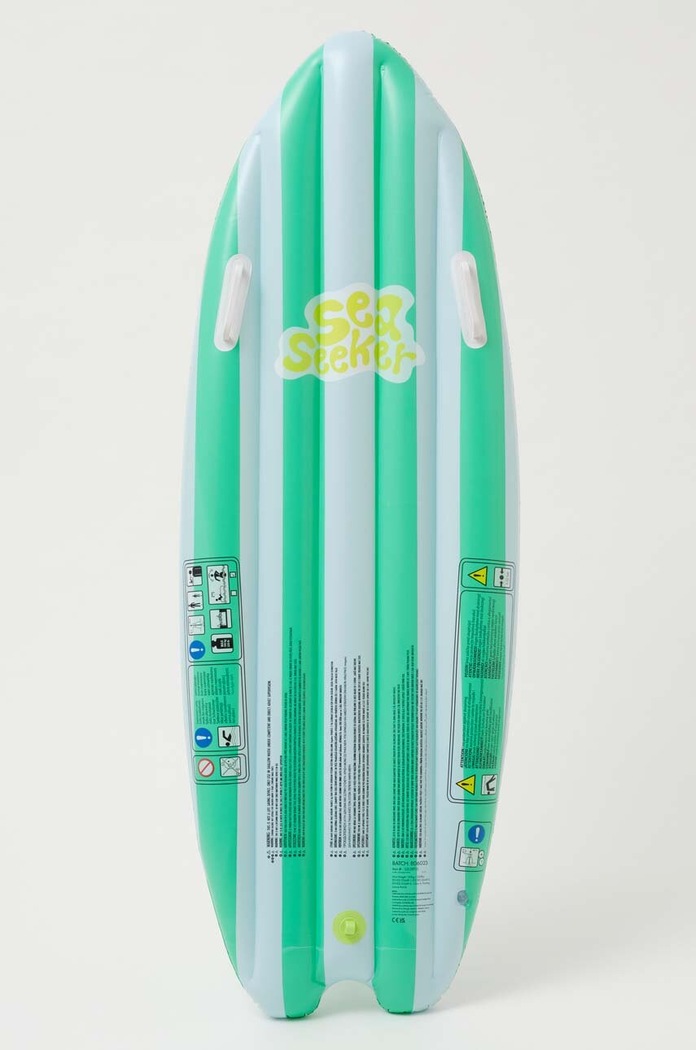 SunnyLife materac dmuchany do pływania Ride With Me Surfboard multicolor S3LSRFSS