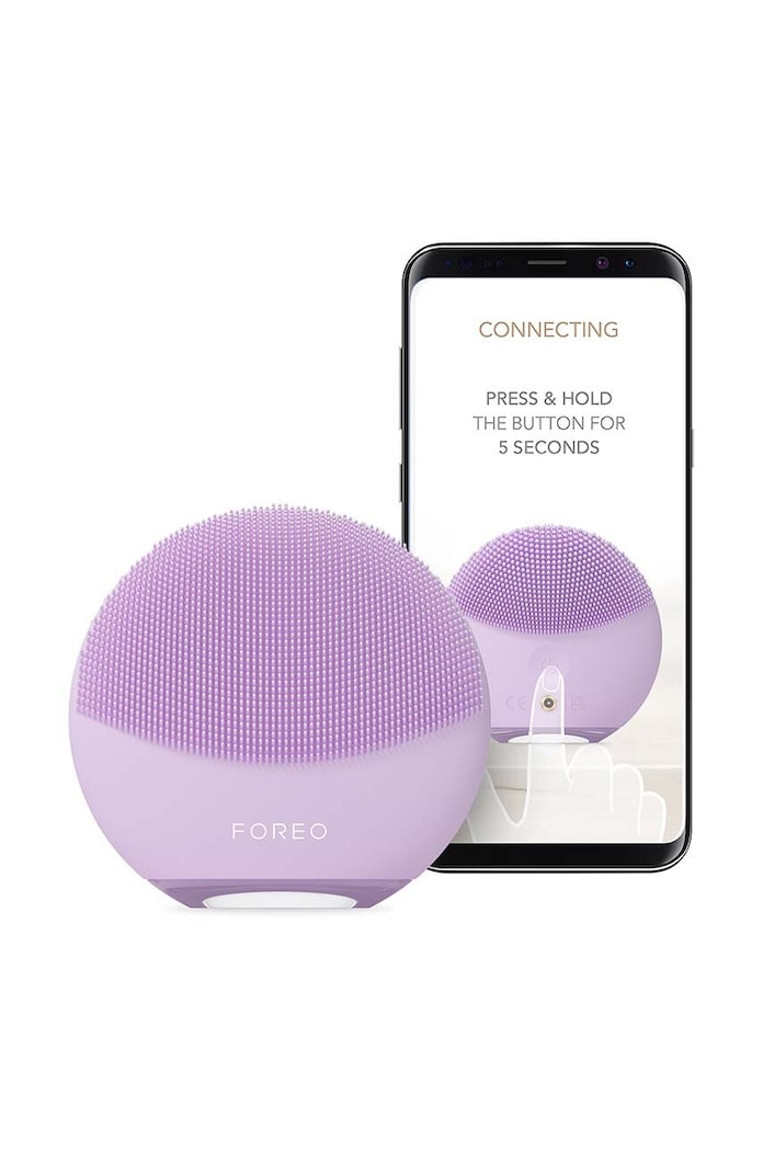 Home SPA Μασάζ καθαρισμού προσώπου διπλής όψης FOREO LUNA™ 4 Mini F1290 μωβ