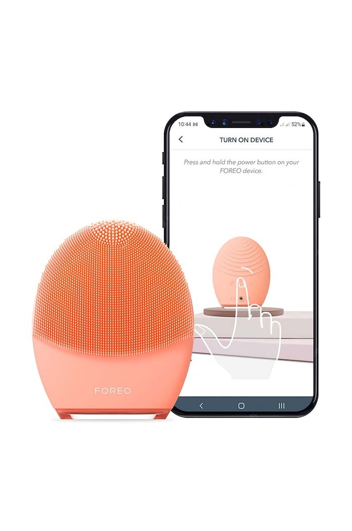 Četka za čišćenje i učvršćivanje kože lica FOREO LUNA™ 4 Balanced Skin narančasta F1269