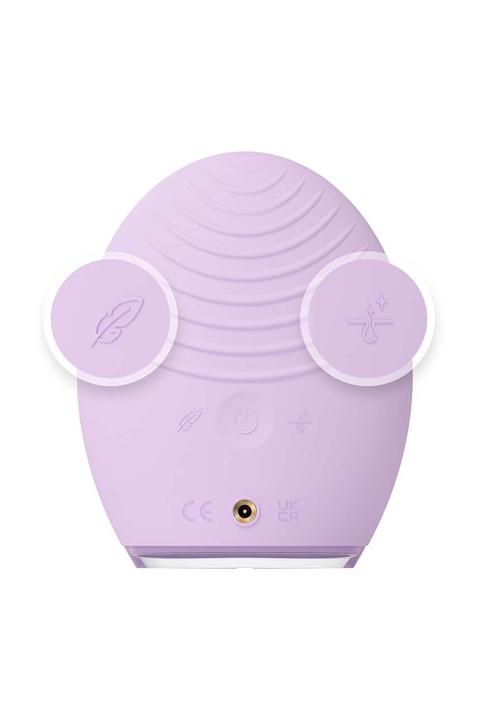Home SPA Βούρτσα καθαρισμού και σύσφιξης του δέρματος του προσώπου FOREO LUNA™ 4 Sensitive Skin F1252 μωβ