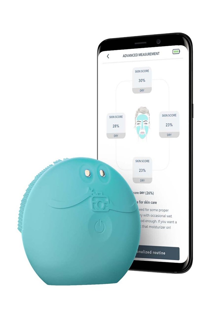 Home SPA FOREO un dispozitiv pentru analiza și curățarea inteligentă a pielii feței LUNA™ Play Smart 2 F0200 turcoaz